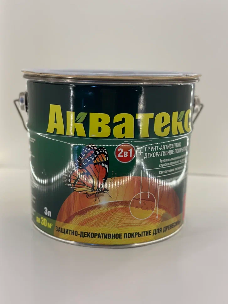 Акватекс 3л орех