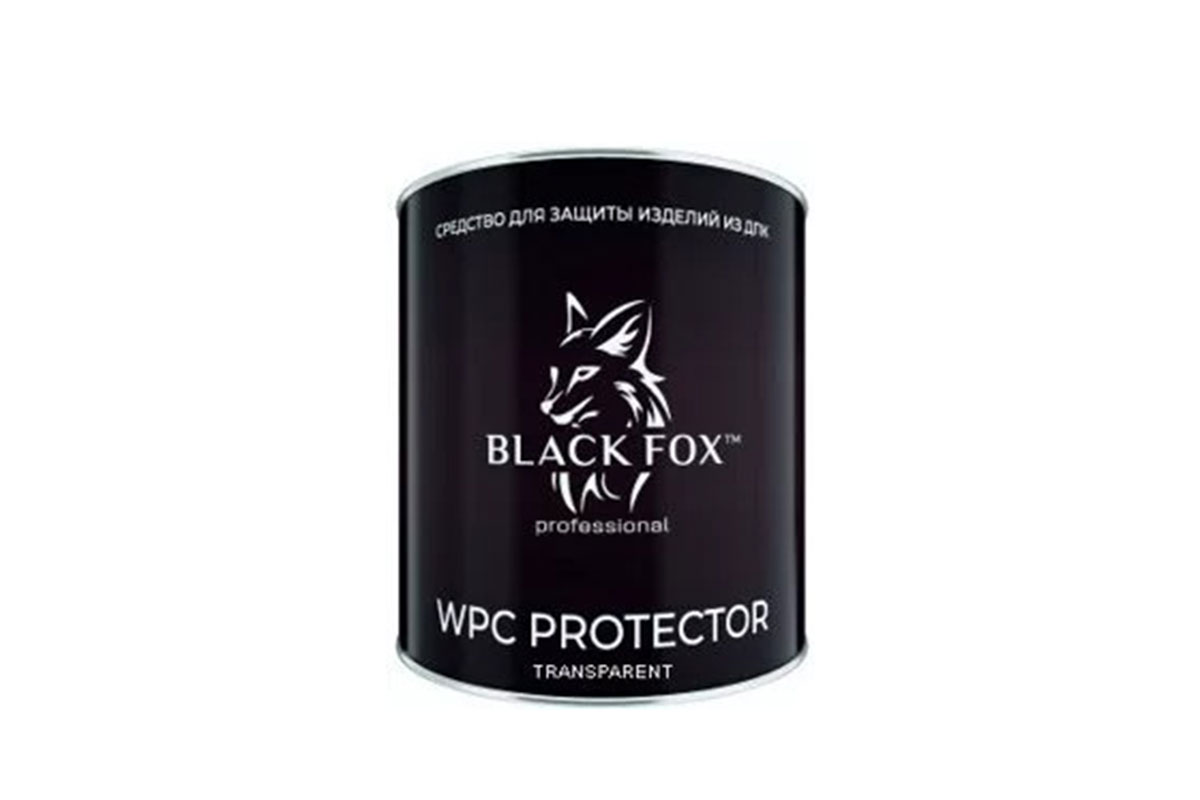 ТД "Кубанские Краски" Масло Black Fox WPC Protector для террасной доски ДПК 2,5л (прозрачное)